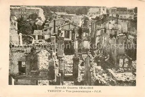 AK / Ansichtskarte Verdun__55_Meuse Grande Guerre 1914 Vue panoramique 