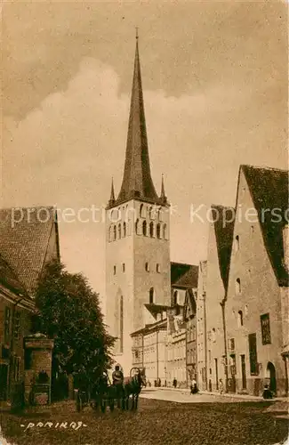 AK / Ansichtskarte 73821059 Reval_Tallinn_Estonia St Olaikirche 