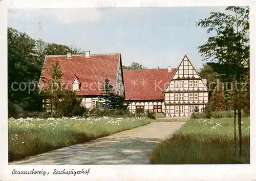 AK / Ansichtskarte 73821160 Braunschweig Reichsjaegerhof Braunschweig