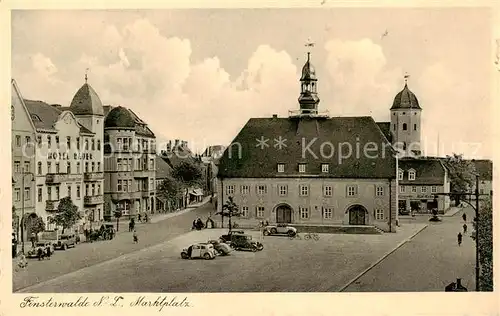 AK / Ansichtskarte 73821425 Finsterwalde Marktplatz Finsterwalde