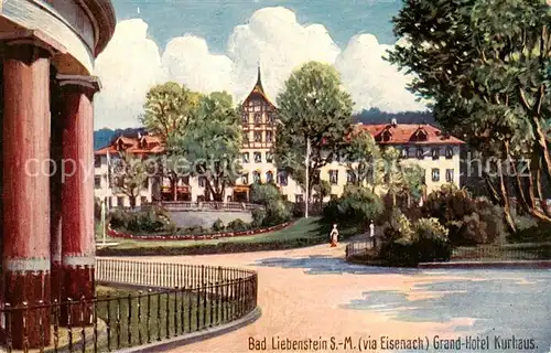 AK / Ansichtskarte 73821487 Bad_Liebenstein Grand Hotel Kurhaus Bad_Liebenstein