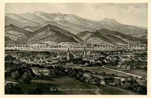 AK / Ansichtskarte 73821502 Bad_Warmbrunn_Cieplice_Slaskie-Zdroj_Jelenia-Gora Panorama 