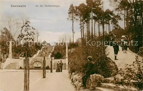 AK / Ansichtskarte 73821546 Eberswalde An der Moltketreppe Eberswalde