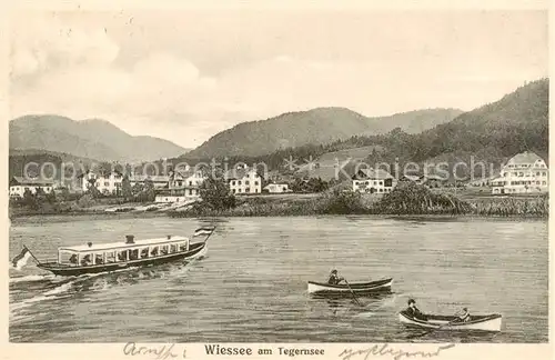 AK / Ansichtskarte 73821679 Wiessee_Bad_Tegernsee Seepanorama 