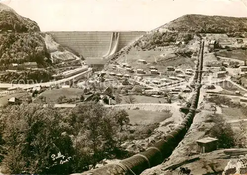 AK / Ansichtskarte Bort les Orgues_19_Correze Le Barrage et la Cite de Grange 