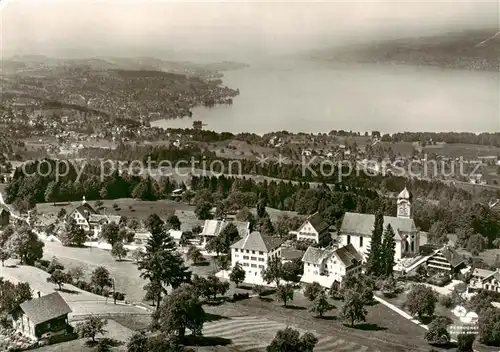 AK / Ansichtskarte Feusisberg_SZ Fliegeraufnahme 