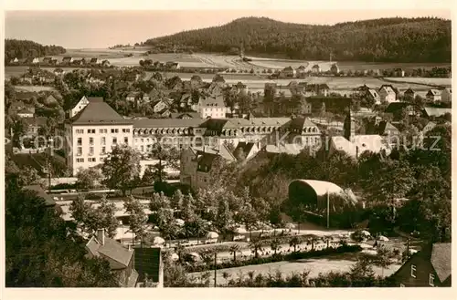 AK / Ansichtskarte 73821979 Oberschlema_Erzgebirge Radiumbad Konzertplatz Kurhotel und Kurhaus Oberschlema_Erzgebirge