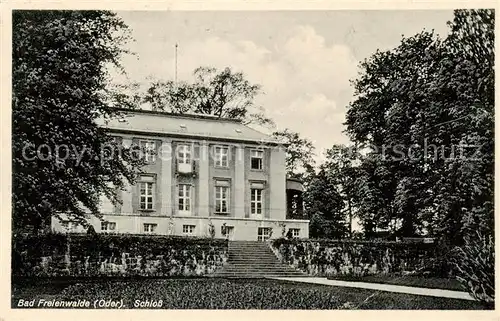 AK / Ansichtskarte 73822160 Bad_Freienwalde Schloss Bad_Freienwalde