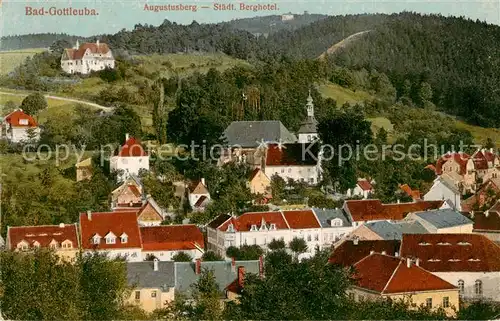 AK / Ansichtskarte 73822339 Bad_Gottleuba-Berggiesshuebel Augustusberg Staedt Berghotel Bad