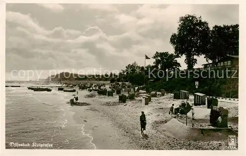 AK / Ansichtskarte 73822414 Koelpinsee_Loddin_Usedom Strandpartie 