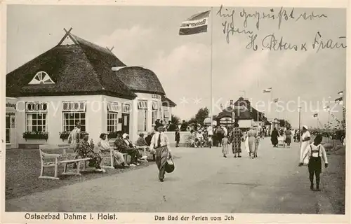 AK / Ansichtskarte 73822447 Dahme__Ostseebad_Holstein Promenade 