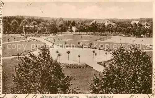 AK / Ansichtskarte 73822464 Brunshaupten_Kuehlungsborn_Ostseebad Hindenburgplatz 