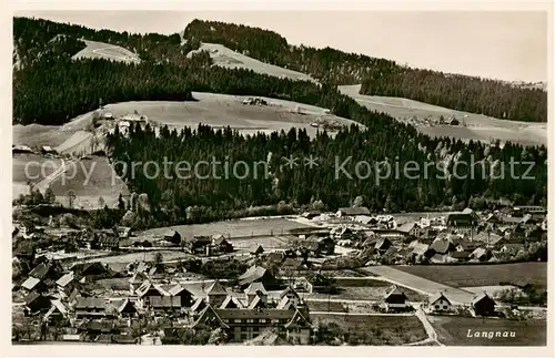 AK / Ansichtskarte Langnau__Emmental_BE Panorama 