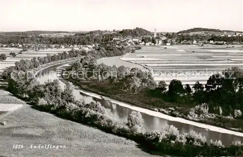 AK / Ansichtskarte Andelfingen__ZH Panorama 