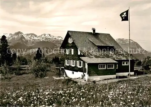 AK / Ansichtskarte Oberberg_SZ Ski und Ferienheim Stadtturnverein Baden 