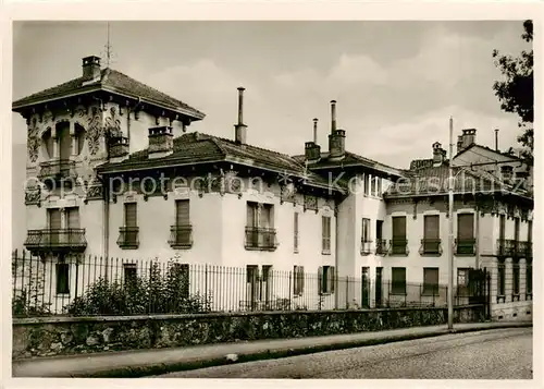 AK / Ansichtskarte Lugano_Lago_di_Lugano_TI Home Union Heim der Freundinnen junger Maedchen 