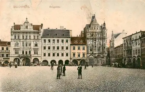 AK / Ansichtskarte 73823028 Budweis_Ceske_Budejovice_CZ Ringplatz 