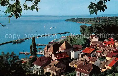 AK / Ansichtskarte Thonon les Bains_74_Haute Savoie Le Port et la Pointe de Ripaille 