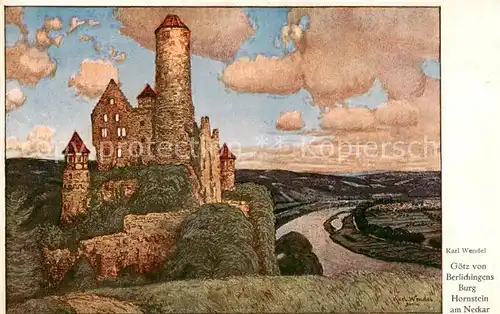 AK / Ansichtskarte 73823304 Hornstein_Bingen Goetz von Berlichingens Burg Hornstein am Neckar Hornstein_Bingen