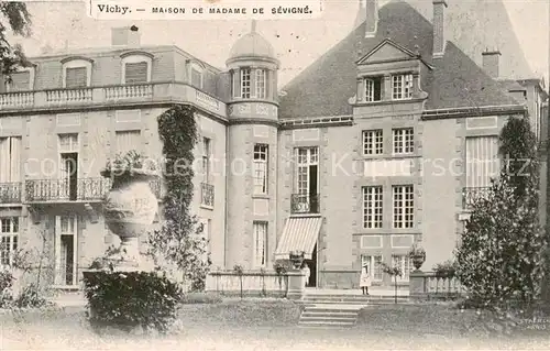 AK / Ansichtskarte Vichy_03_Allier Maison de Madame de Sevigne 