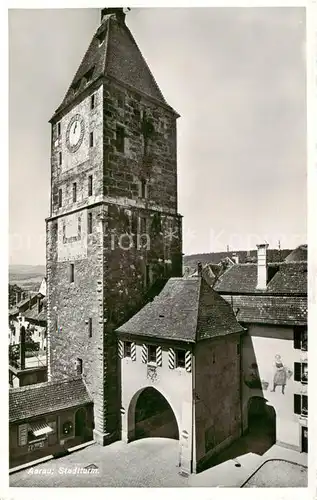 AK / Ansichtskarte Aarau_AG Stadtturm Aarau_AG