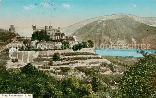 AK / Ansichtskarte 73823657 Reichenstein_Burg_Trechtingshausen Panorama 