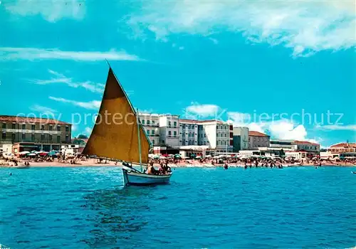 AK / Ansichtskarte 73823825 Gatteo_Mare_IT e Villa Marina Alberghi e spiaggia visti dal mare 