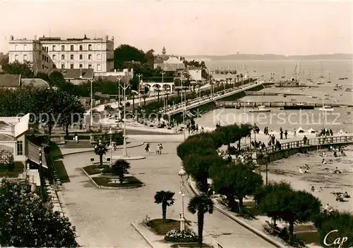 AK / Ansichtskarte Arcachon_33_Gironde Boulevard Promenade et Jetee Thiers 