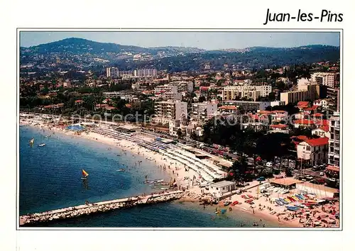 AK / Ansichtskarte Juan les Pins_Antibes_06 Vue aerienne Les plages 