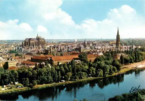 AK / Ansichtskarte Metz__57_Moselle Vue aerienne 