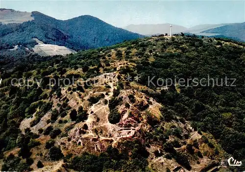 AK / Ansichtskarte Vieil_Armand_Hartmannswillerkopf Champ de Bataille Vue aerienne Vieil_Armand