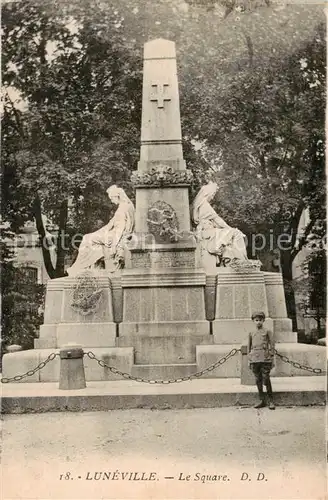 AK / Ansichtskarte Luneville_54_Meurthe et Moselle Le Square 