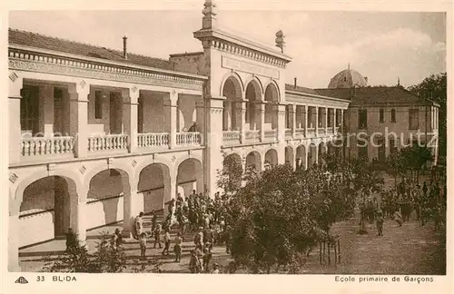 AK / Ansichtskarte 73824236 Blida_Algerie Ecole primaire de Garcons 