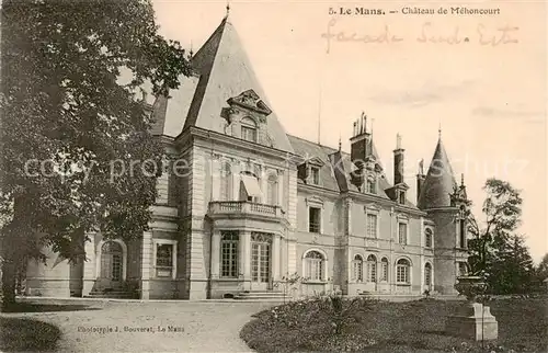 AK / Ansichtskarte Le_Mans_Sarthe Chateau de Mehoncourt Le_Mans_Sarthe