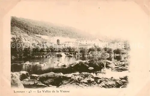 AK / Ansichtskarte Limoges_87 La Vallee de la Vienne 