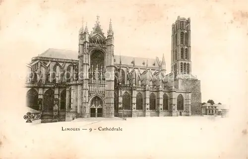 AK / Ansichtskarte Limoges_87 Cathedrale 