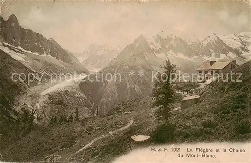 AK / Ansichtskarte Mont Blanc__4807m_74_Haute Savoie La Flegere et la Chaine du Mont Blanc 