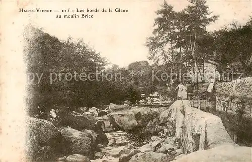 AK / Ansichtskarte Moulin_Brice_87_Haute Vienne Les bords de la Glane 