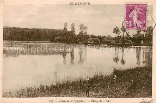 AK / Ansichtskarte Aigueperse_63_Puy de Dome Etang de Giat 