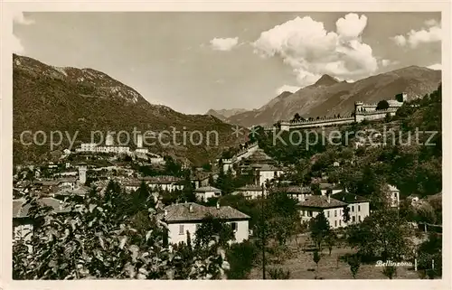 AK / Ansichtskarte Bellinzona_TI Panorama 