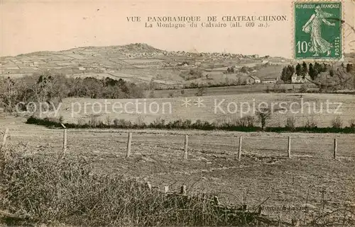 AK / Ansichtskarte Chateau Chinon_58_Nievre La Montagne du Calvaire 