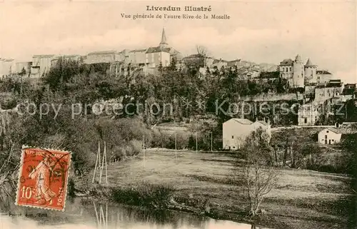 AK / Ansichtskarte Liverdun_54 Vue generale de lautre de la Moselle 