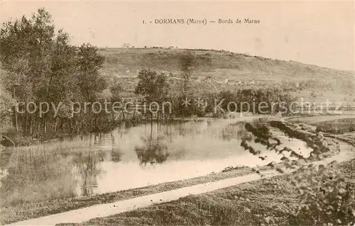 AK / Ansichtskarte Dormans_51_Marne Bords de Marne 