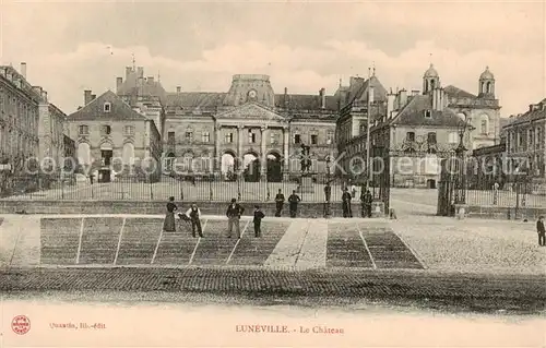 AK / Ansichtskarte Luneville_54_Meurthe et Moselle Le Chateau 