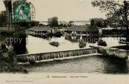 AK / Ansichtskarte Chateauroux_36_Indre Vue sur l Indre 