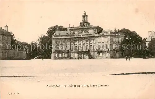 AK / Ansichtskarte Alencon_61 Hotel de Ville Place d Armes 