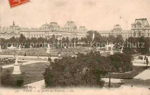 AK / Ansichtskarte Paris_75 Le Jardin des Tuileries 