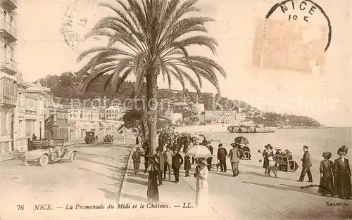 AK / Ansichtskarte Nice__06_Nizza La Promenade du Midi et le Chateau 