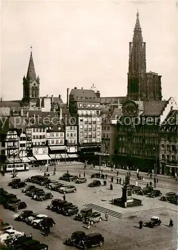 AK / Ansichtskarte Strasbourg_67_Alsace Place Kleber 