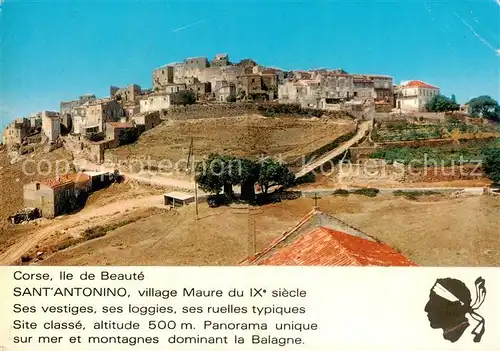 AK / Ansichtskarte Sant_Antonino_2B_Haute Corse Village Maure 